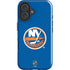 NHL New York Islanders Solid Background iPhone 16 Impact Case